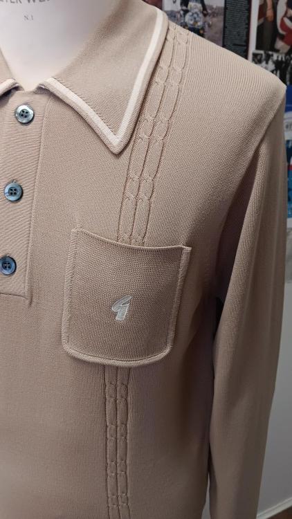 Ned Long Sleeve Polo Shirt