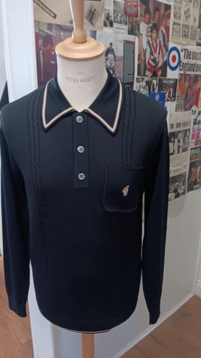 Ned Long Sleeve Polo Shirt
