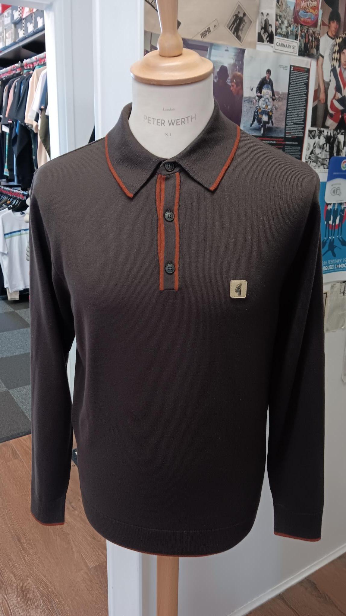 Linekar Long Sleeve Polo Shirt