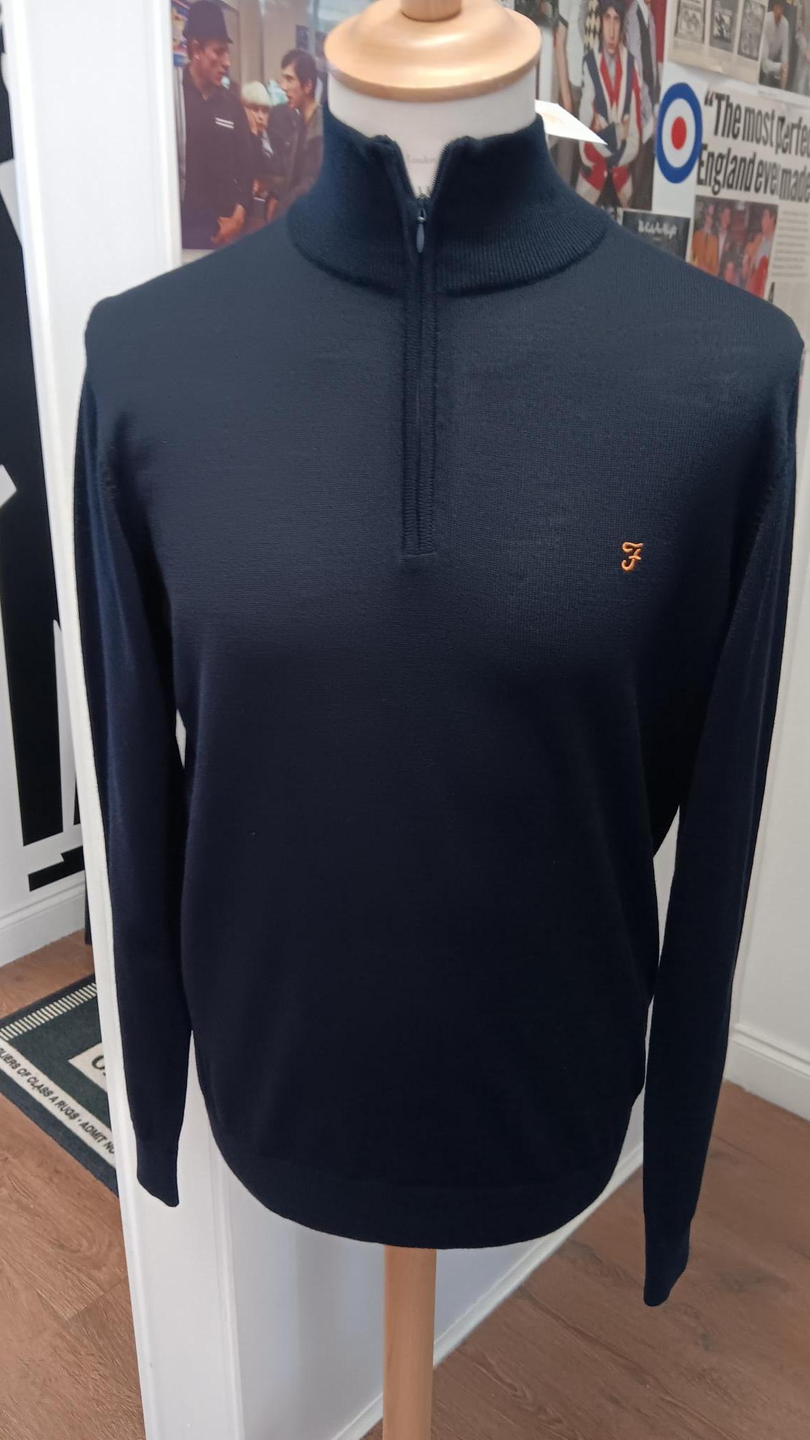 Redchurch Merino Qtr Zip Jumper
