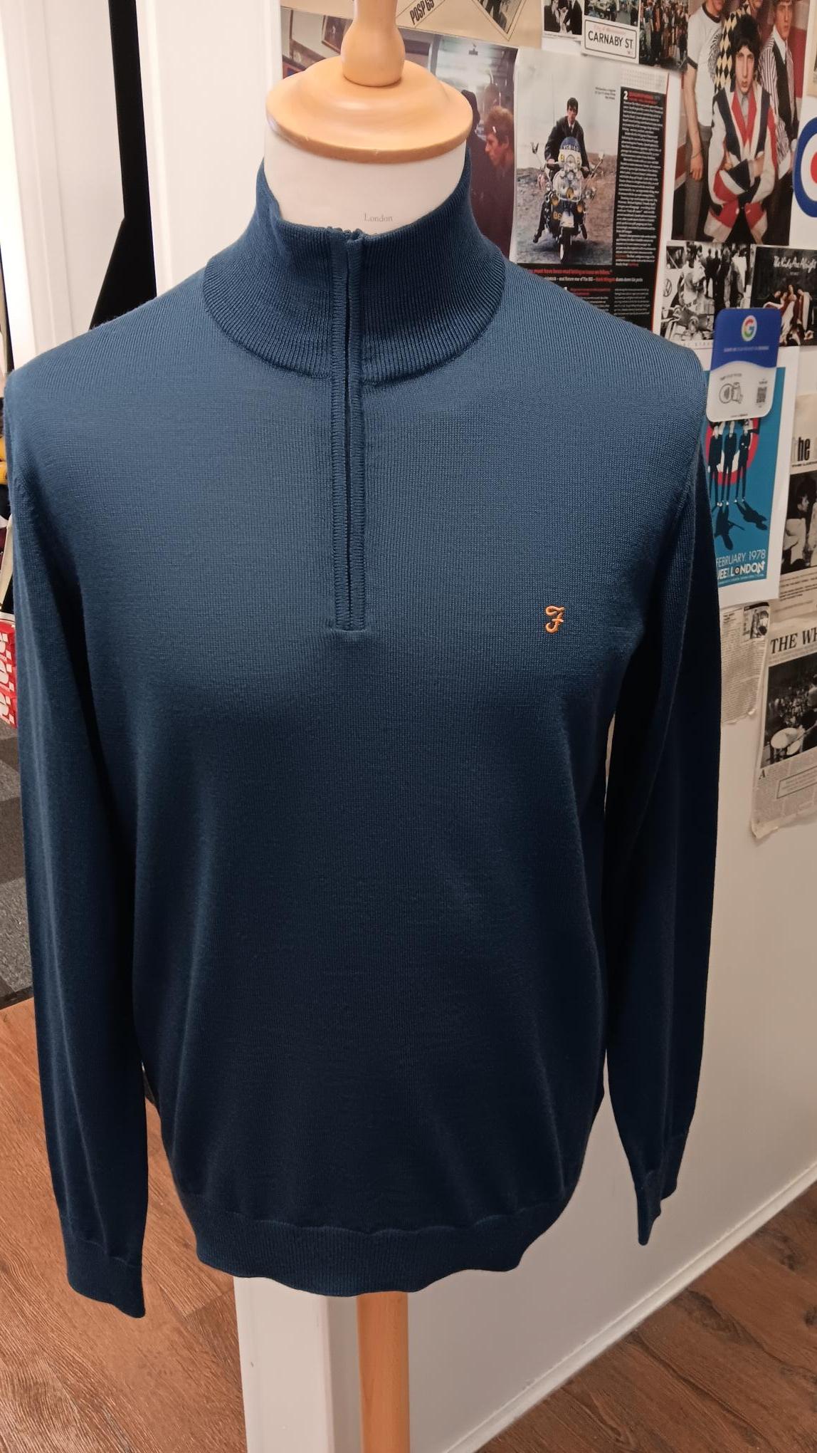 Redchurch Merino Qtr Zip Jumper