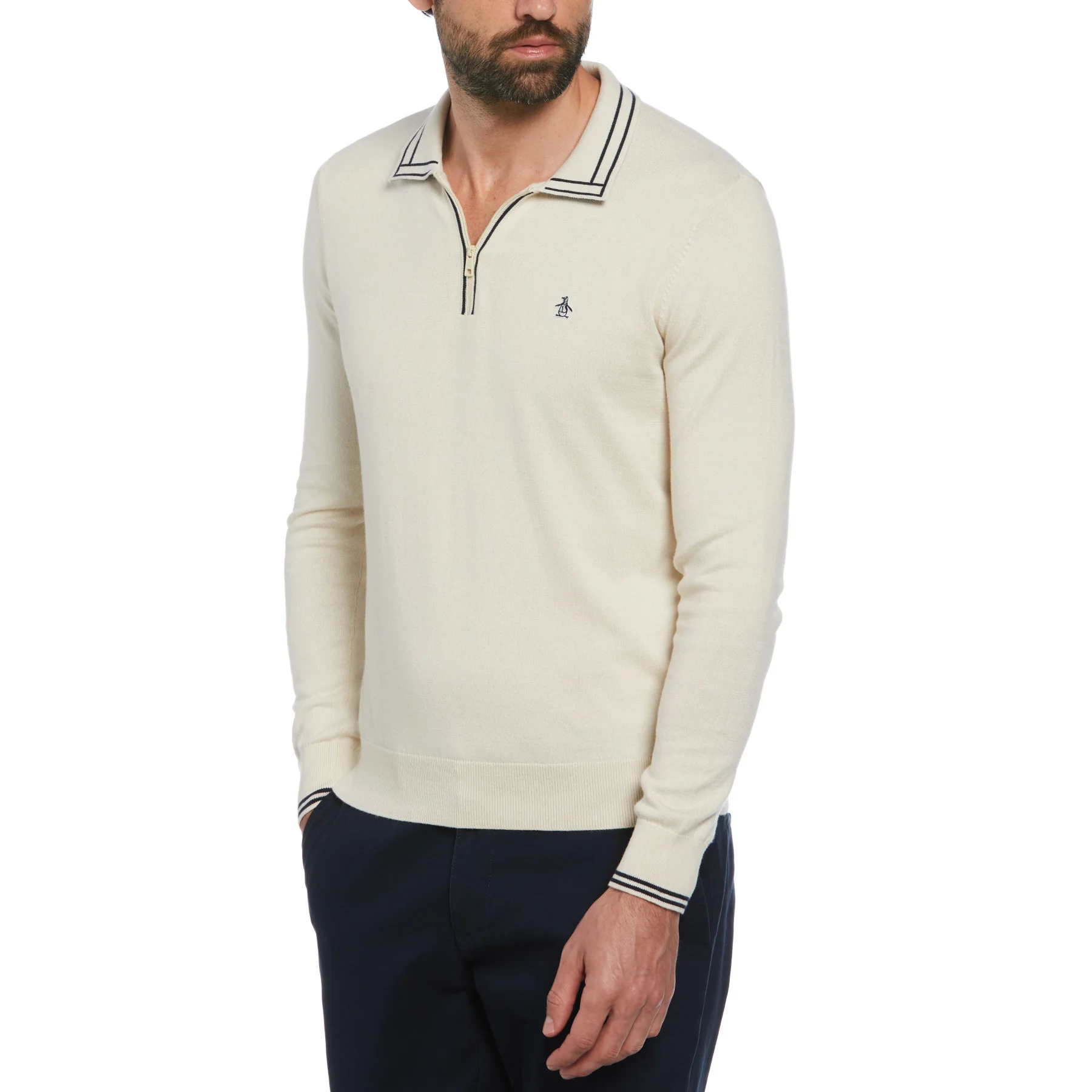 Qtr Zip Polo