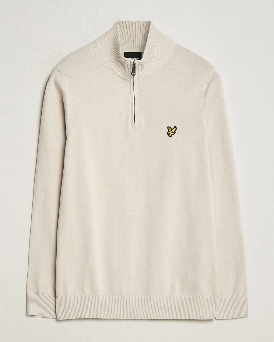 Cotton Merino Qtr Zip Jumper