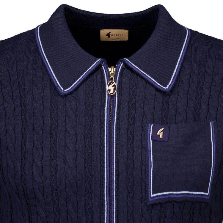 Laverne Zip Knitted Polo