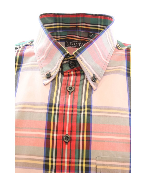 Stewart Plaid Cotton Shirt