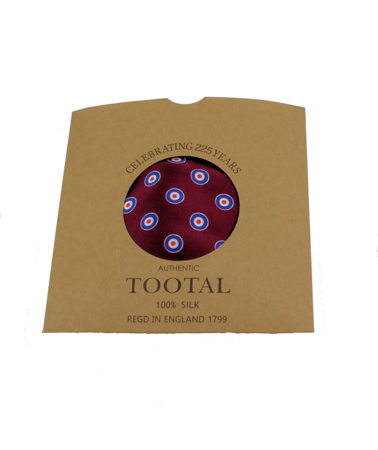 Vintage Wine Target Silk Scarf