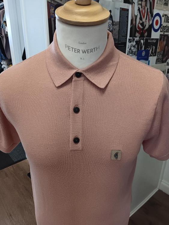 Jackson Three Button Knitted Polo