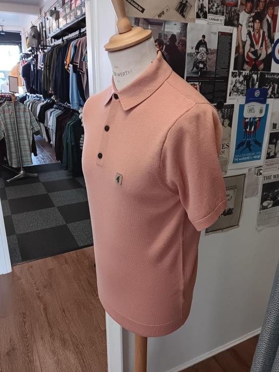 Jackson Three Button Knitted Polo