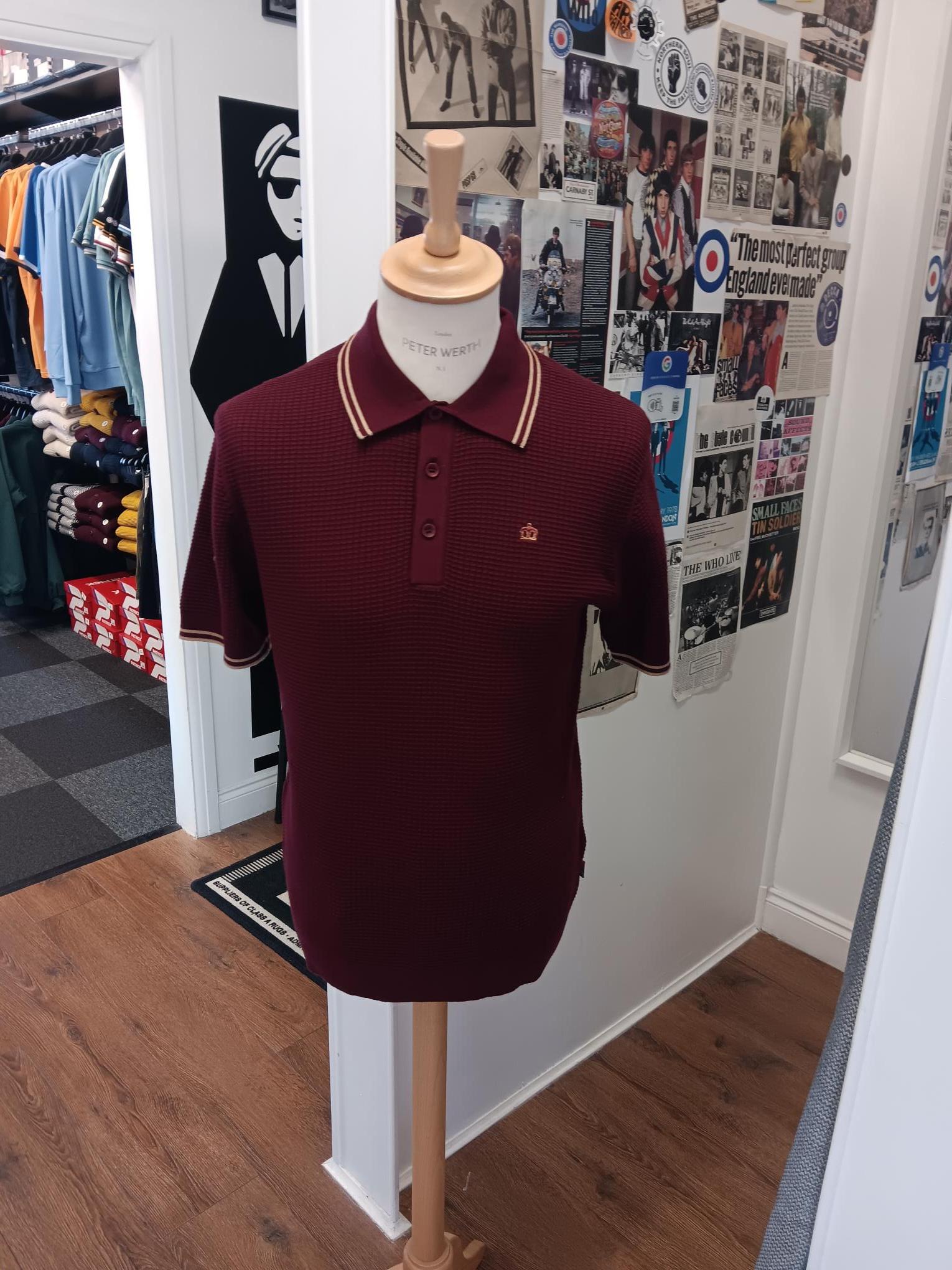 Edmund Knitted Polo Shirt