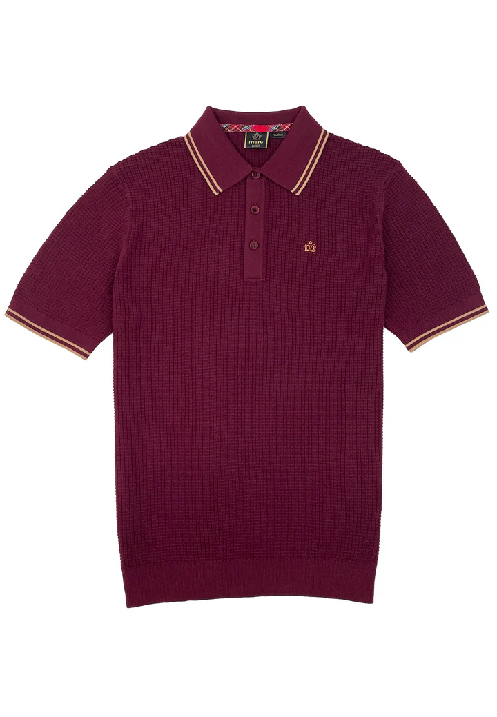 Edmund Knitted Polo Shirt